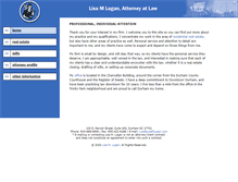 Tablet Screenshot of lisamlogan.com